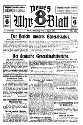 Neues 8 Uhr Blatt