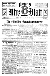 Neues 8 Uhr Blatt