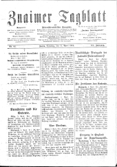 Znaimer Tagblatt