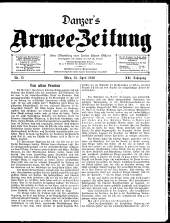 Danzers Armee-Zeitung