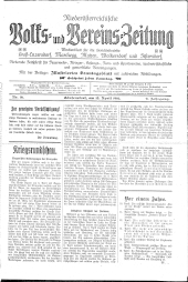 Niederösterreichsiche Volks- und Vereinszeitung