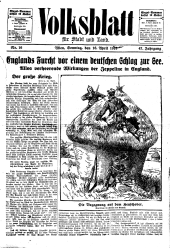 Volksblatt für Stadt und Land