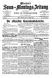 Wiener Sonn- und Montags-Zeitung