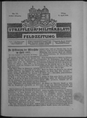 Streffleur's Militärblatt