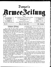 Danzers Armee-Zeitung