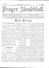 Prager Abendblatt