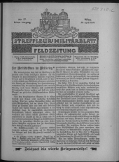 Streffleur's Militärblatt