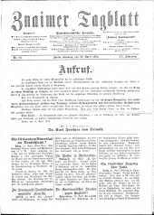 Znaimer Tagblatt