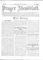 Prager Abendblatt
