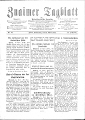 Znaimer Tagblatt