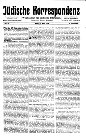 Jüdische Korrespondenz