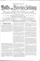 Niederösterreichsiche Volks- und Vereinszeitung