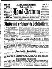 Österreichische Land-Zeitung