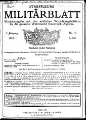 Streffleur's Militärblatt