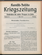 Karnisch-Julische Kriegszeitung