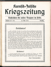 Karnisch-Julische Kriegszeitung