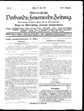 Österreichische Verbands-Feuerwehr-Zeitung