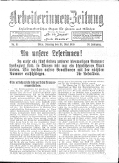 Arbeiterinnen Zeitung