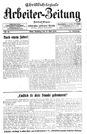 Christlich-soziale Arbeiter-Zeitung