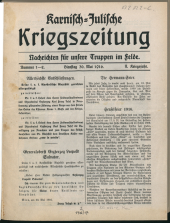 Karnisch-Julische Kriegszeitung