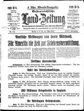 Österreichische Land-Zeitung