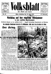 Volksblatt für Stadt und Land