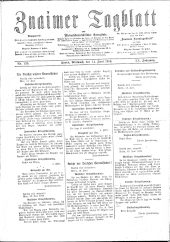 Znaimer Tagblatt