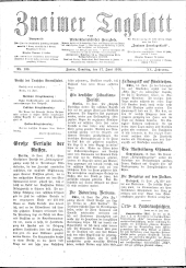 Znaimer Tagblatt