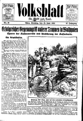 Volksblatt für Stadt und Land