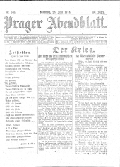 Prager Abendblatt