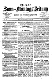 Wiener Sonn- und Montags-Zeitung