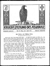 Kriegszeitung des A.T.V. Graz