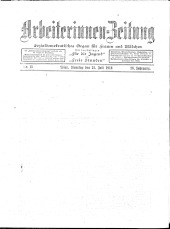 Arbeiterinnen Zeitung