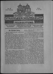 Streffleur's Militärblatt