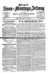 Wiener Sonn- und Montags-Zeitung