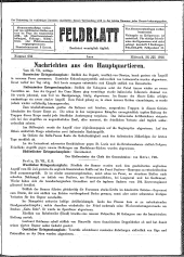 Feldblatt