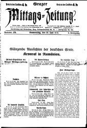 Grazer Mittags-Zeitung