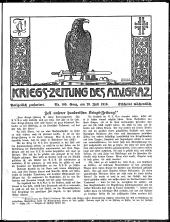 Kriegszeitung des A.T.V. Graz