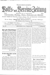 Niederösterreichsiche Volks- und Vereinszeitung