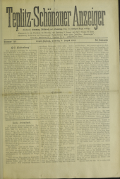 Teplitz-Schönauer Anzeiger