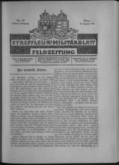 Streffleur's Militärblatt