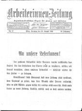 Arbeiterinnen Zeitung