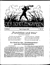 Der Schützengraben