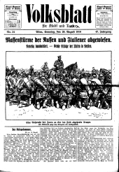 Volksblatt für Stadt und Land