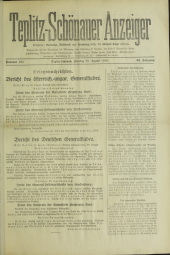 Teplitz-Schönauer Anzeiger