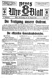 Neues 8 Uhr Blatt