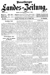 Vorarlberger Landes-Zeitung