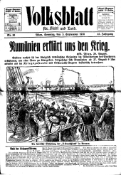 Volksblatt für Stadt und Land