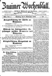 Znaimer Wochenblatt