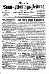 Wiener Sonn- und Montags-Zeitung